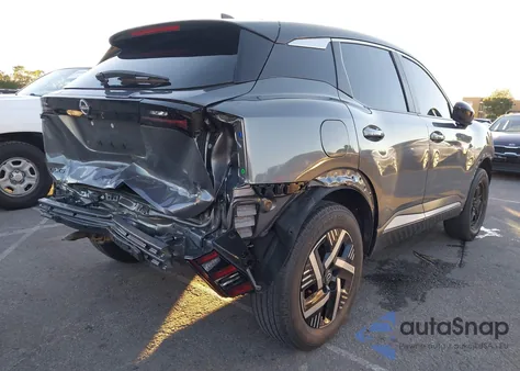 2025 Nissan Kicks Sv Fwd из США, поврежденный, VIN 3N8AP6CA2SL382582